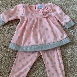 Nannette baby 3/6 month baby girl outfit